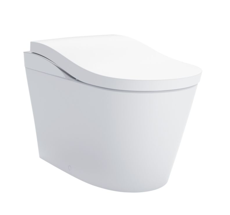 TOTO NEOREST LS DUAL, SILVER TRIM FLUSH TOILET - 1.0 GPF & 0.8 GPF - MS8732CUMFG#01S