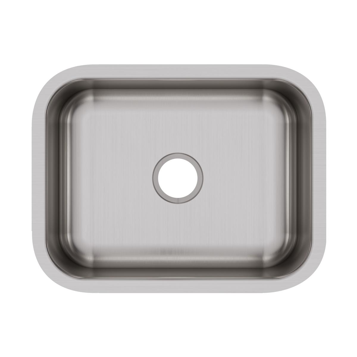 Elkay Dayton Stainless Steel 23-1/2" x 18-1/4" x 8", Single Bowl Undermount Sink DXUH2115