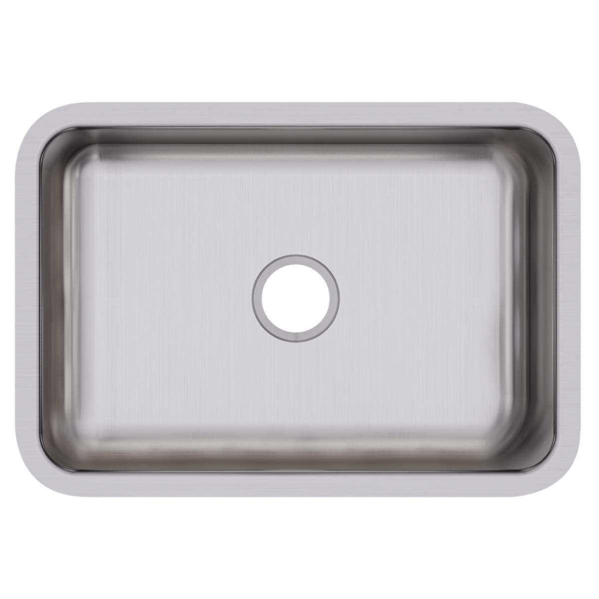 Elkay Dayton Stainless Steel 26-1/2" x 18-1/2" x 8", Single Bowl Undermount Sink DXUH2416