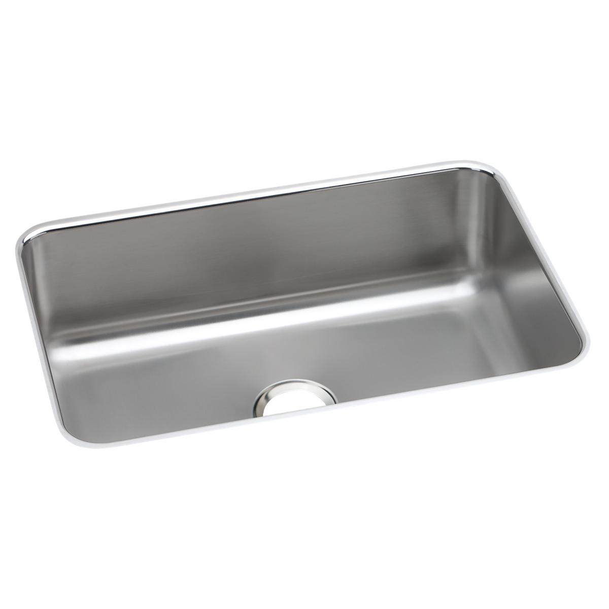 Elkay Dayton Stainless Steel 26-1/2" x 18-1/2" x 8", Single Bowl Undermount Sink DXUH2416