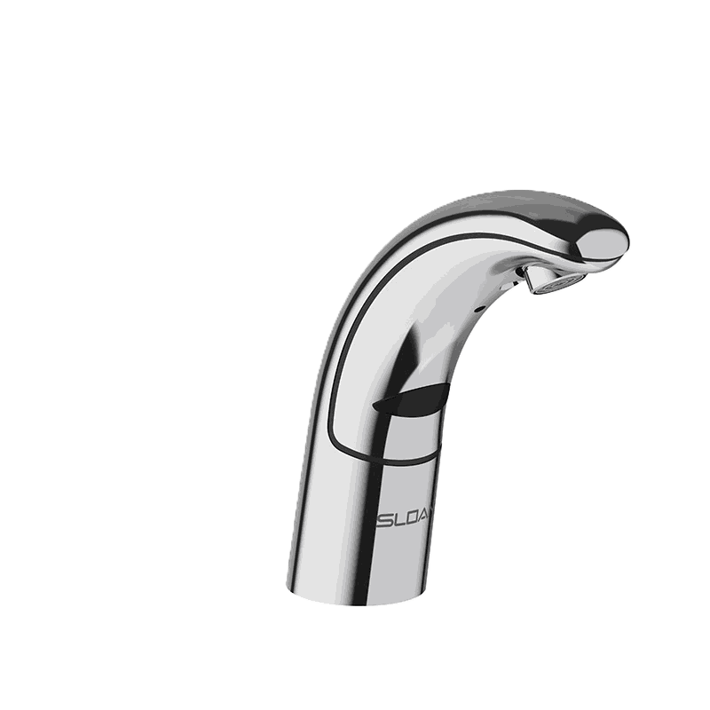 Sloan Optima EAF-150 1.5 GPM Battery-Powered Sensor Faucet, Polished Chrome, Aerated Spray Option IQ