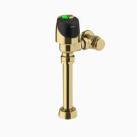 Sloan ECOS 8111 BT DF Exposed Battery-Powered Sensor Water Closet Flushometer, 1.28/1.1 gpf Polished Brass