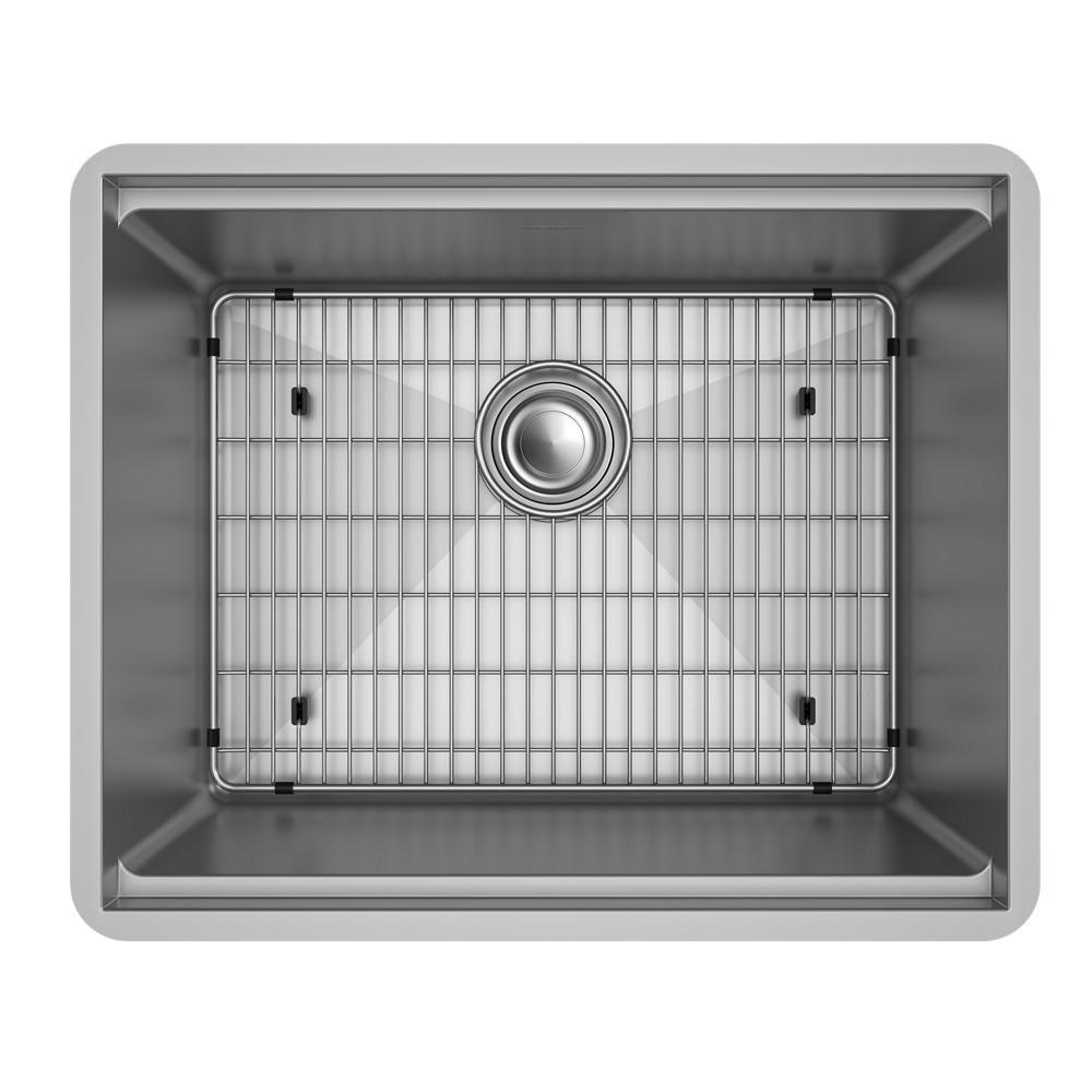 Elkay Crosstown 18 Gauge Workstation Stainless Steel 22-1/2" x 18-1/2" x 8-3/4" Single Bowl Undermount Sink Kit ECTRU21169W