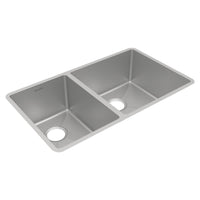 Elkay Crosstown Stainless Steel kitchen sink, Polished Satin ECTRU32179LT
