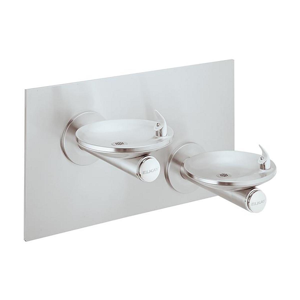 Elkay SwirlFlo Bi-Level Fountain Non-Filtered Non-Refrigerated, Stainless EDFPBM117K