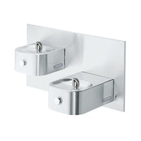 Elkay Soft Sides Bi-Level Fountain Non-Filtered Non-Refrigerated, Freeze Resistant Stainless EDFP217FPK