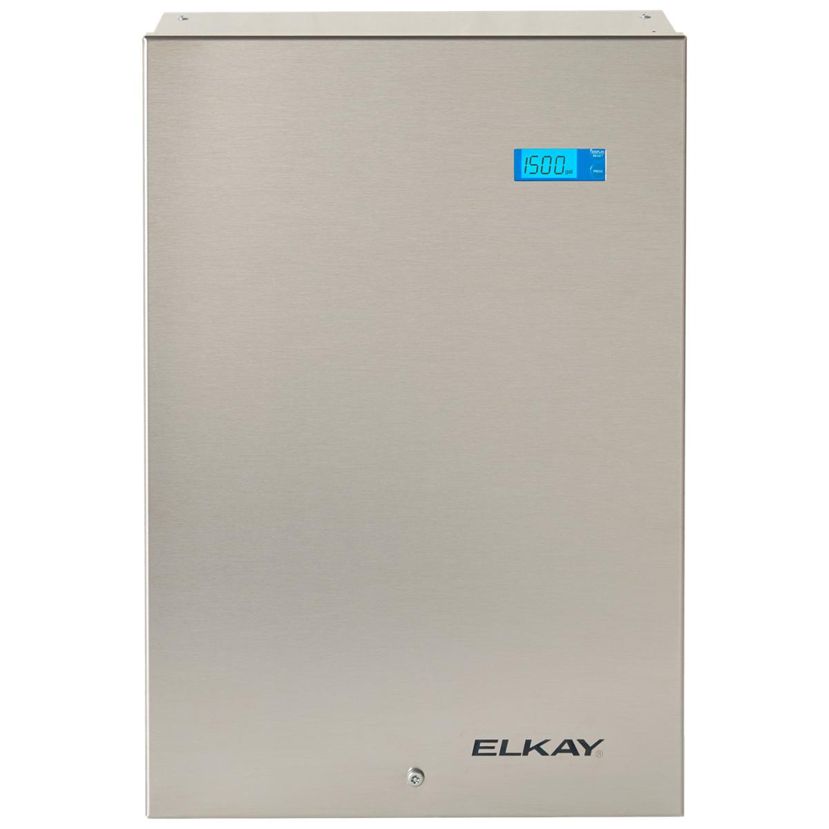 Elkay Vandal-Resistant Retrofit Filtration Kit with 1500-Gallon Lead and CTO Filter and Filter Status Monitor EF1500VRBMC