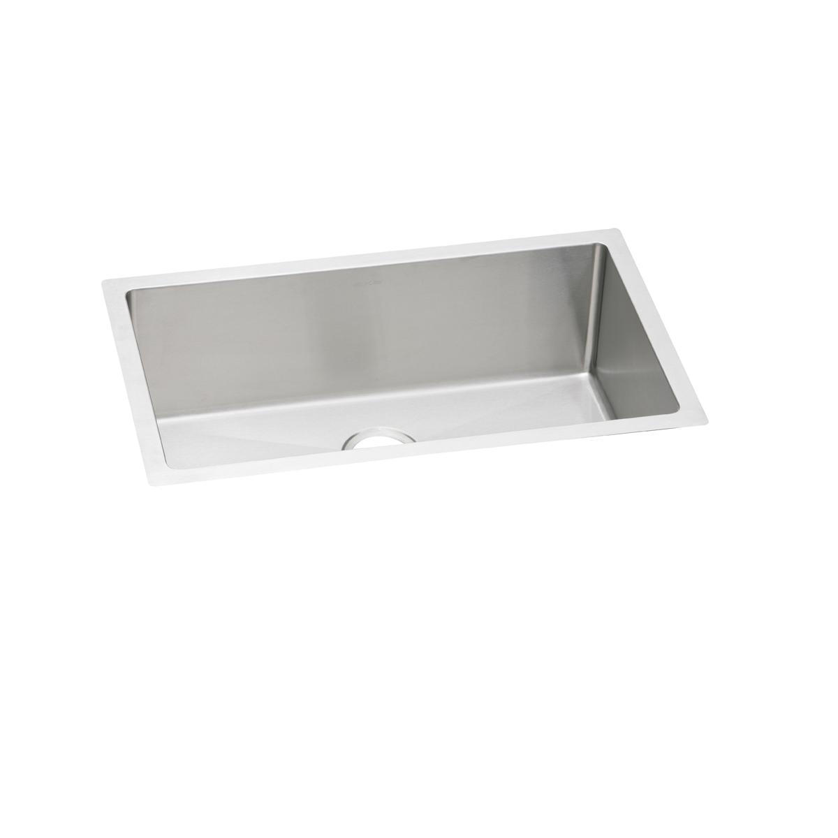 Elkay Crosstown Stainless Steel kitchen sink, Polished Satin EFRU281610T