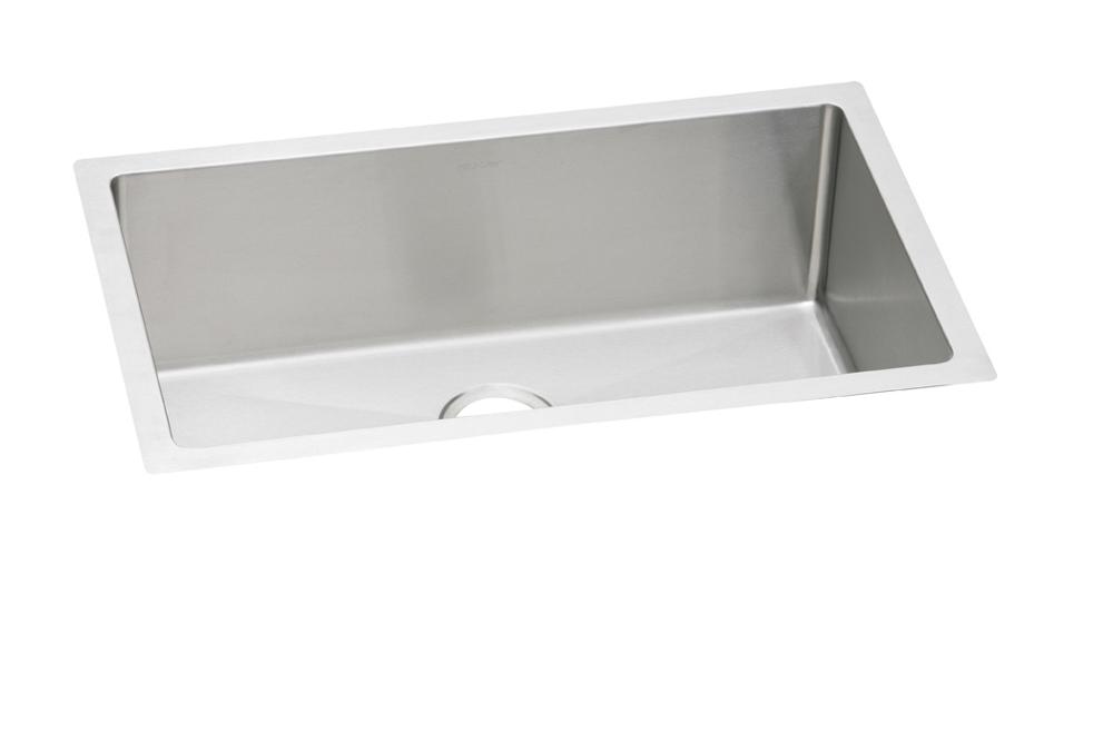 Elkay Crosstown 16 Gauge Stainless Steel 30-1/2" x 18-1/2" x 8" Single Bowl Undermount Sink EFRU2816T