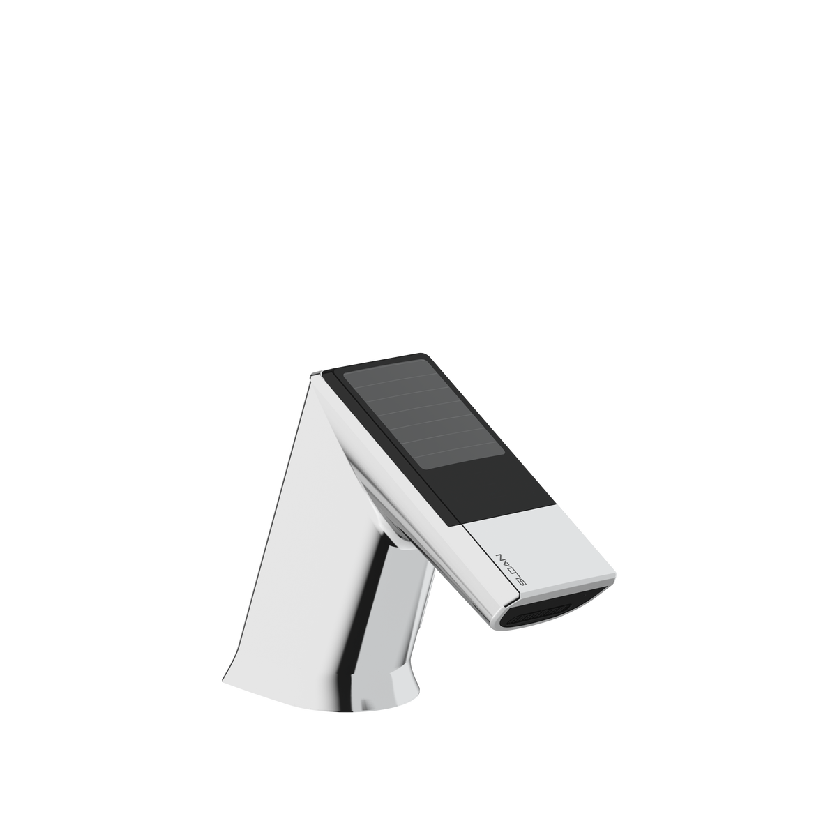 Sloan BASYS EFX-375 0.5 GPM Solar-Powered Sensor Faucet with Back-Check Tee, Polished Chrome, Code EFX375.000.0000