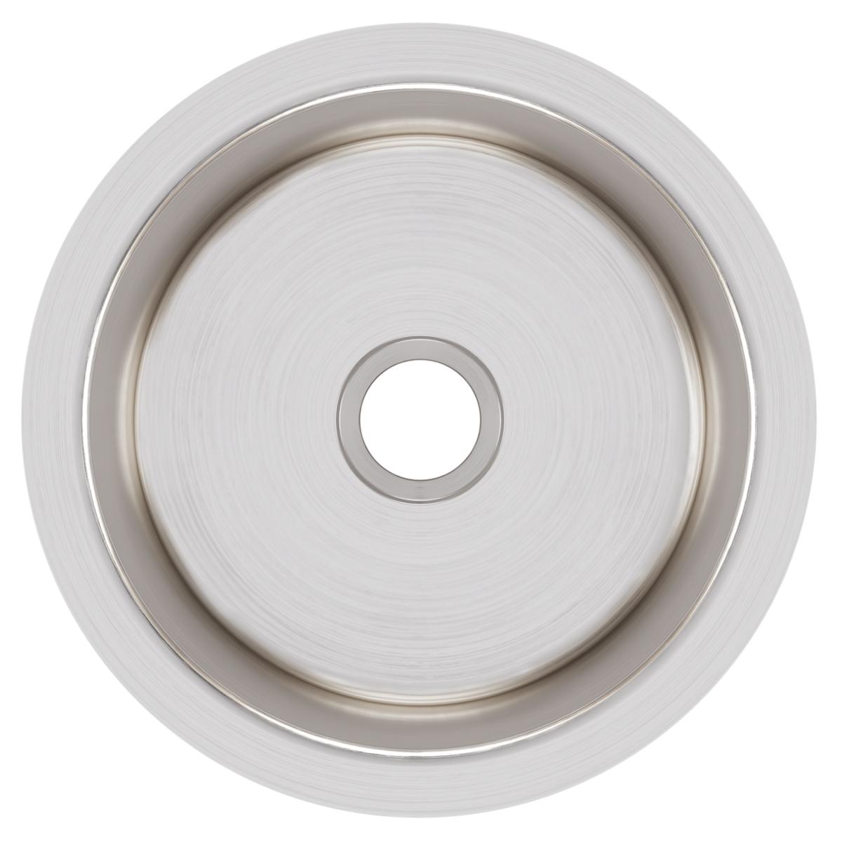 Elkay Lustertone Classic Stainless Steel 14-3/8" x 14-3/8" x 6", Single Bowl Undermount Sink ELUH12FB