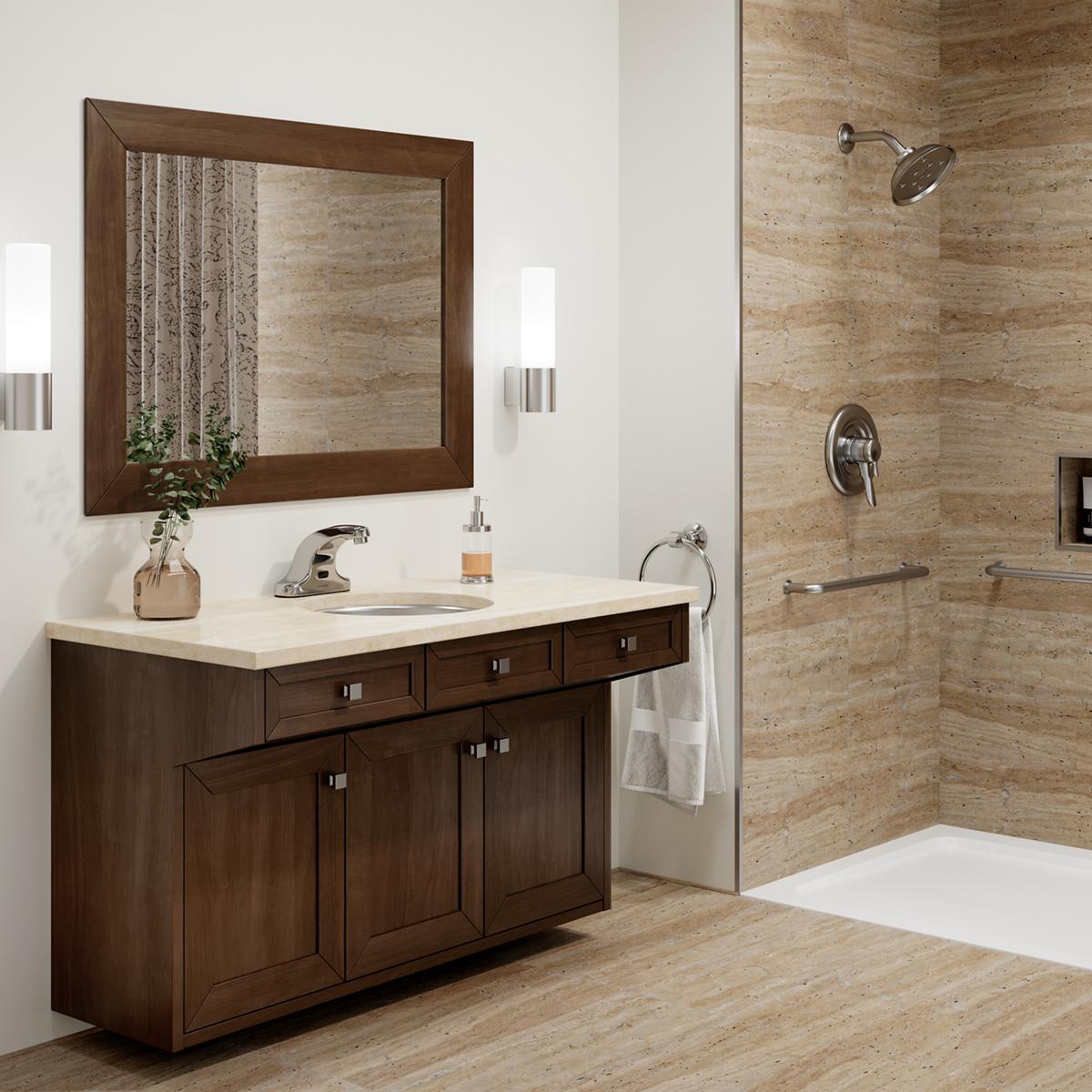 Elkay Asana Stainless Steel 14-3/8" x 14-3/8" x 6", Single Bowl Undermount Bathroom Sink with Overflow ELUH12LV