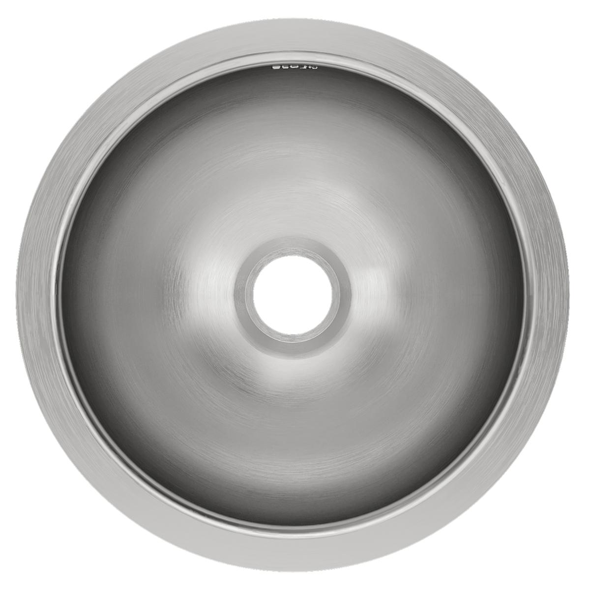 Elkay Asana Stainless Steel 14-3/8" x 14-3/8" x 6", Single Bowl Undermount Bathroom Sink ELUH12
