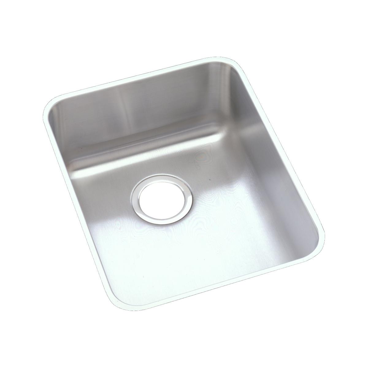 Elkay Lustertone Classic Stainless Steel 16-1/2" x 20-1/2" x 4-7/8", Single Bowl Undermount ADA Sink ELUHAD141850