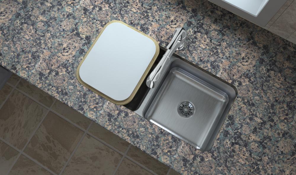 Elkay Lustertone Classic Stainless Steel, 31-3/4" x 16-1/2" x 7-1/2" Double Bowl Undermount Sink w/Perfect Drain ELUH3116PD