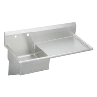 Elkay Stainless Steel 49-1/2" x 24" x 10, Wall Hung Service Sink ESS4924R2