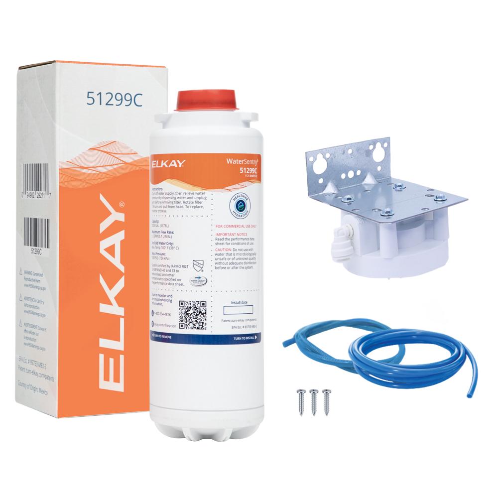 Elkay EWF172 Replacement Filter Kit, 1,500 Gal
