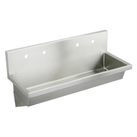 Elkay Stainless Steel 48" x 20" x 8", Wall Hung Multiple Station Hand Wash Sink EWMA48204