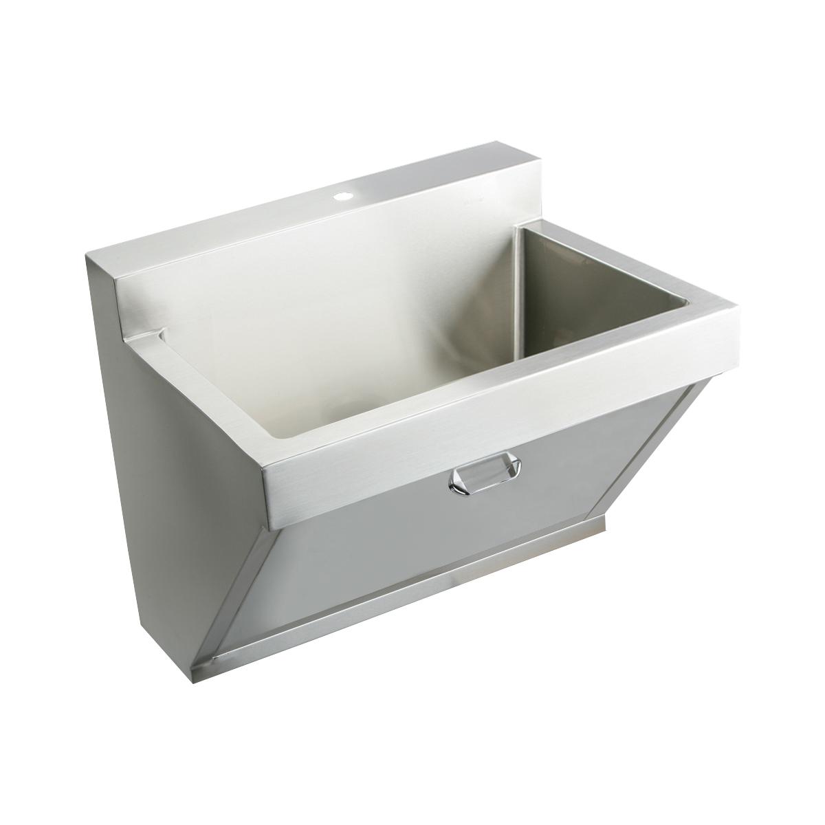 Elkay Stainless Steel 30" x 23" x 11", Wall Hung Single Bowl Surgeon Scrub Sink EWSF130261