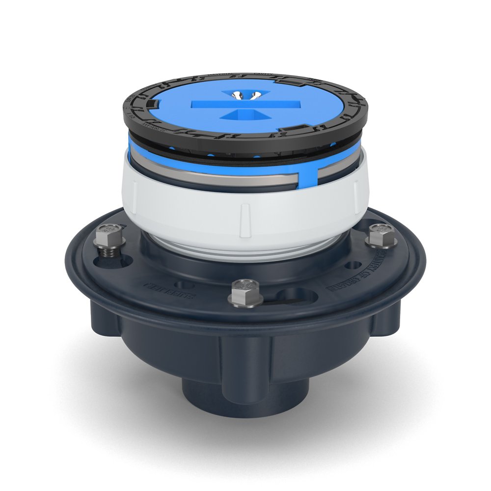 Zurn EZ1-PV2-S6 Floor Drain, PVC, Solvent