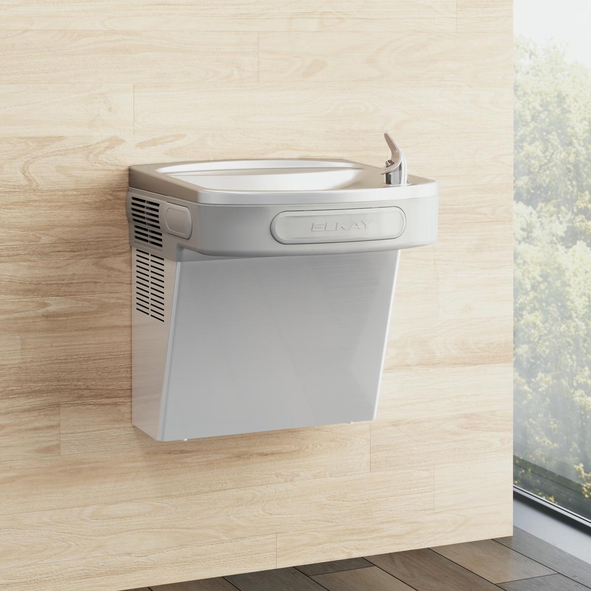 Elkay Cooler Wall Mount ADA Non-Filtered, Non-Refrigerated Stainless EZSDS