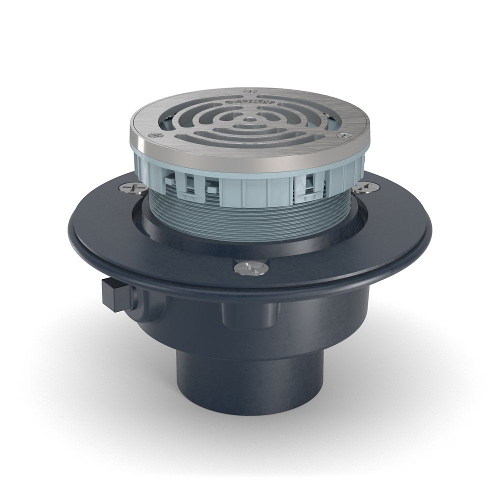 Zurn FD1-NH4 Floor Drain, ABS, No-Hub