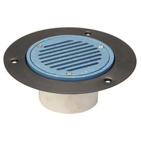 Zurn FD2240-NH3-NT Floor Drain, ABS, No-Hub