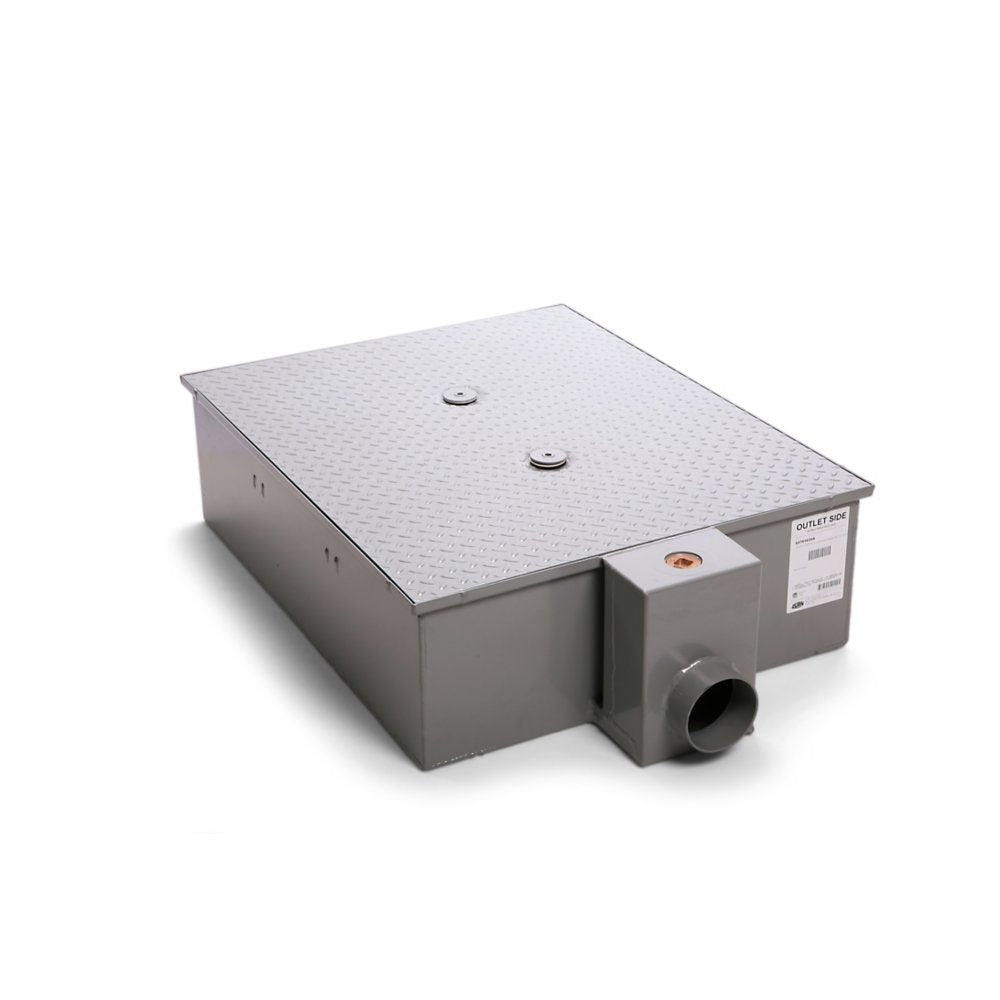 Zurn GT2701-50-3NH Low-Profile Grease Interceptor, No-Hub