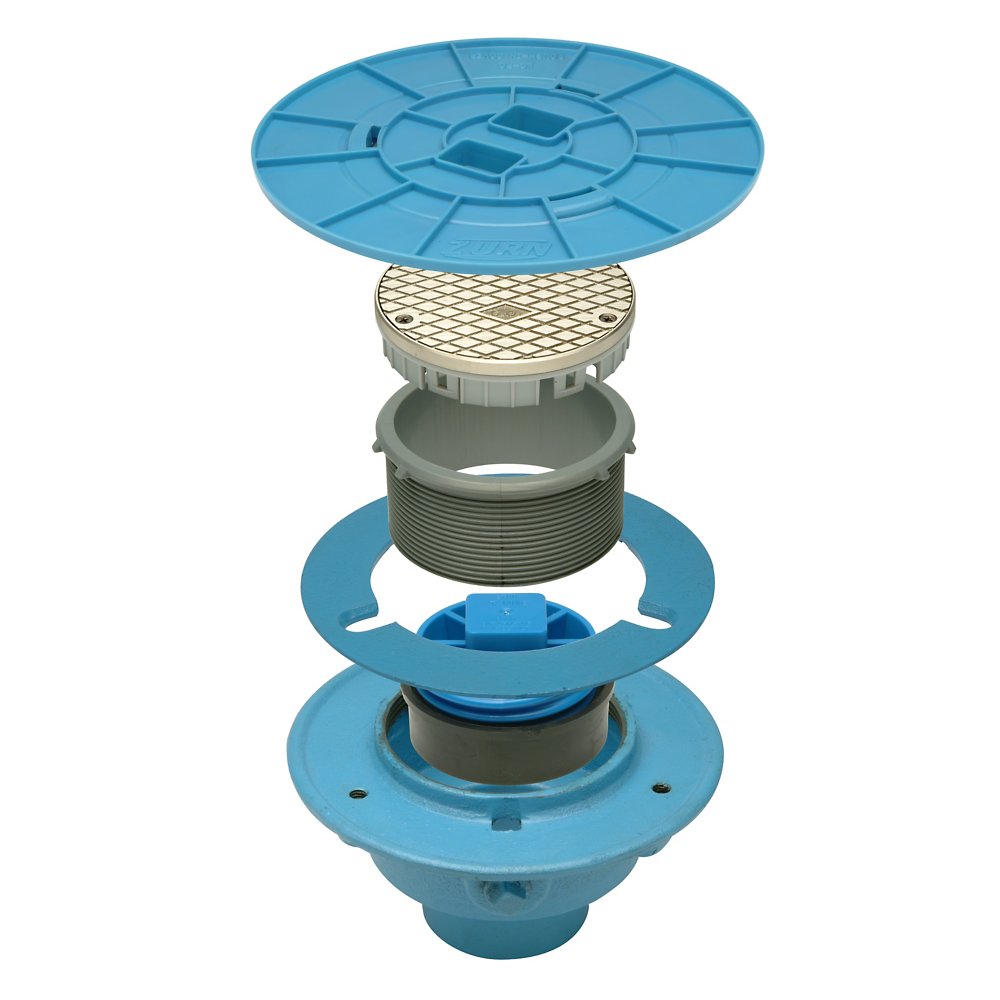 Zurn CO2500-NH3 Floor Drain, No-Hub