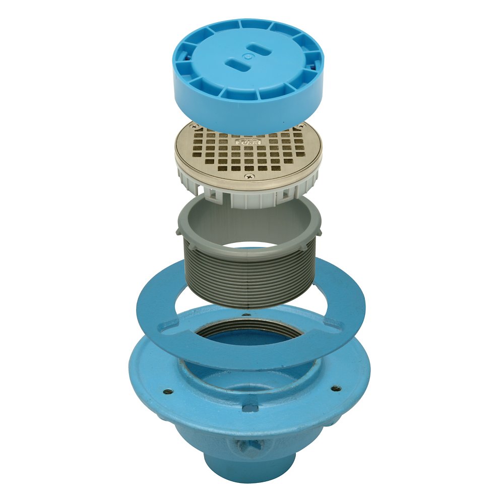 Zurn FD2290-NH2-CA Floor Drain, No-Hub