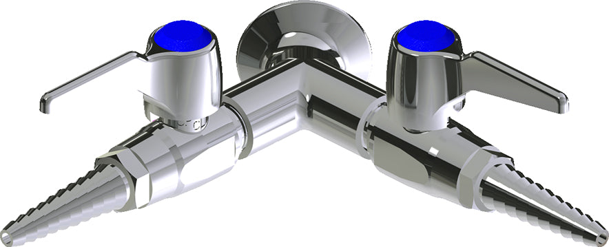 Chicago Faucets LGB1-31C-60 Natural Gas Laboratory Ball Valve, Wall-Mount