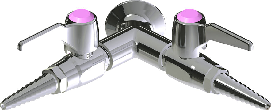 Chicago Faucets LGB1-31J-60 Propane Laboratory Ball Valve, Wall-Mount