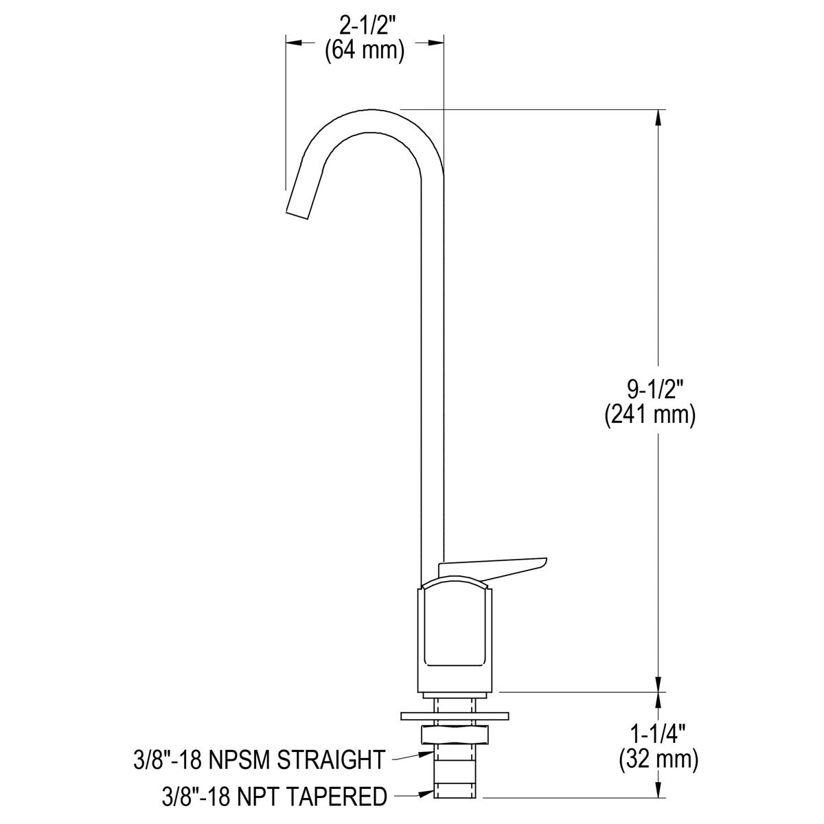 Elkay Glass Filler LK1110