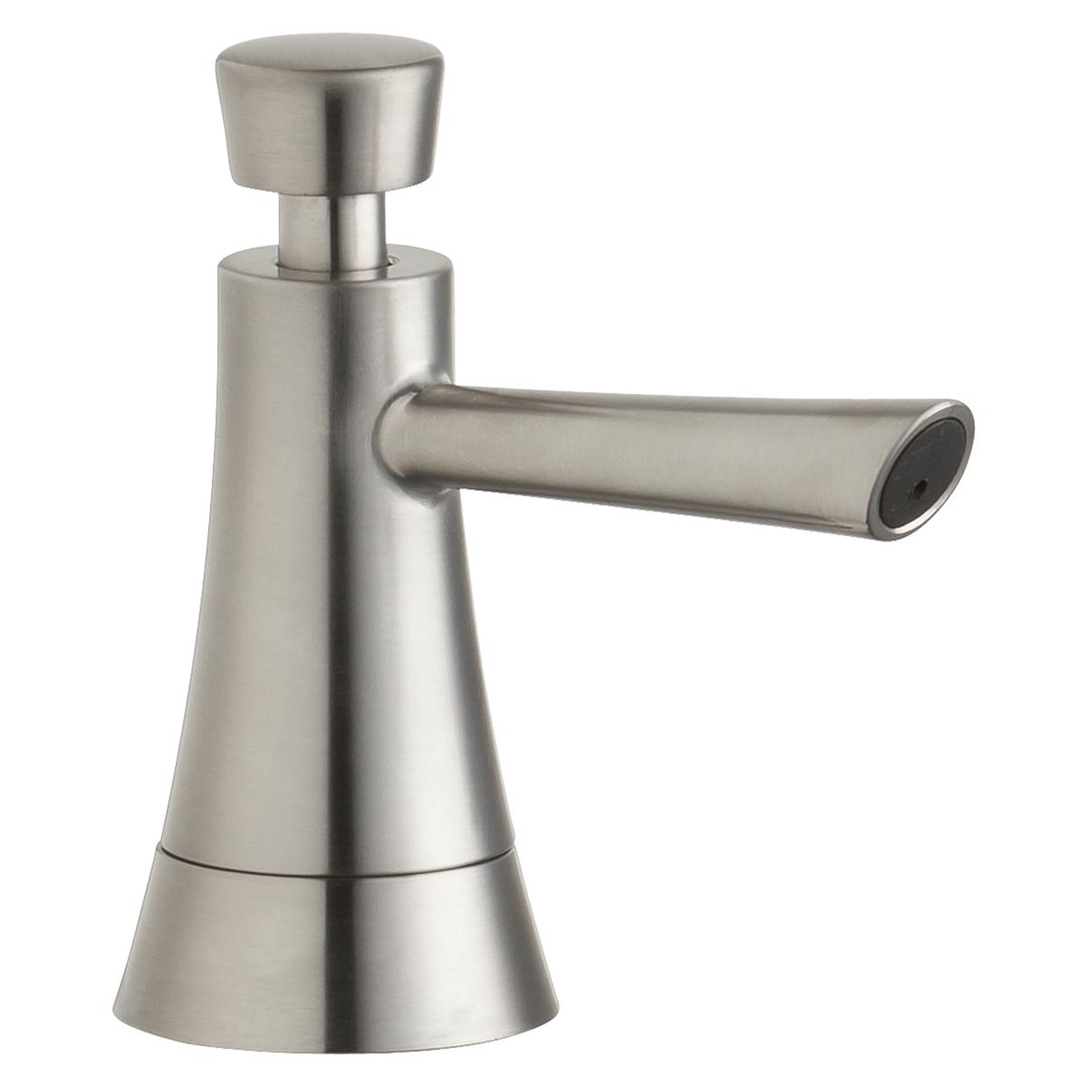 Elkay 2" x 4-3/4" x 3" Soap / Lotion Dispenser, Lustrous Steel (LS) LK320LS