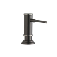 Elkay 2-1/8" x 5-1/16" x 3-1/2" Soap / Lotion Dispenser, Antique Steel (AS) LK330AS