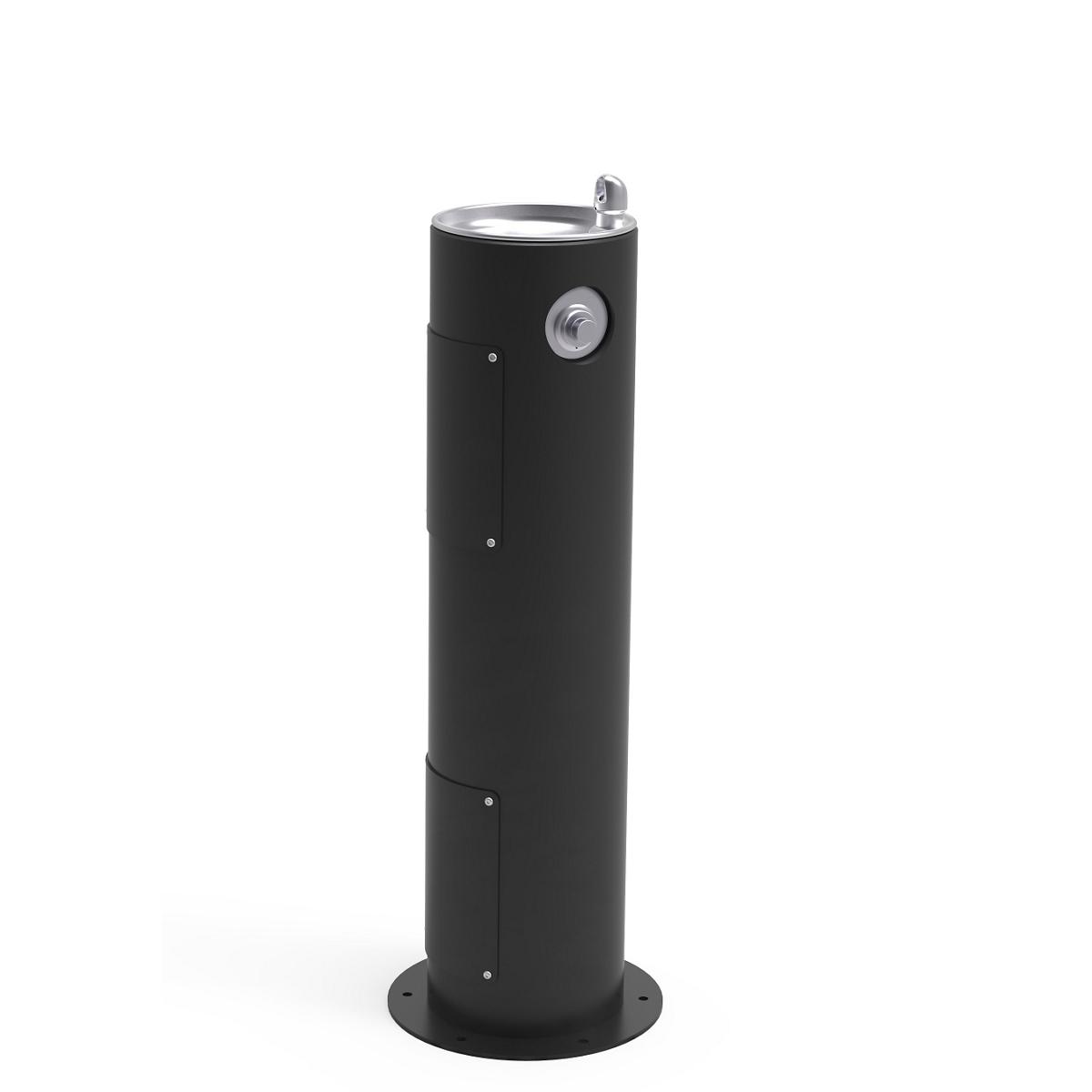 Elkay Outdoor Fountain Pedestal Non-Filtered, Non-Refrigerated Freeze Resistant Black LK4400FRKBLK