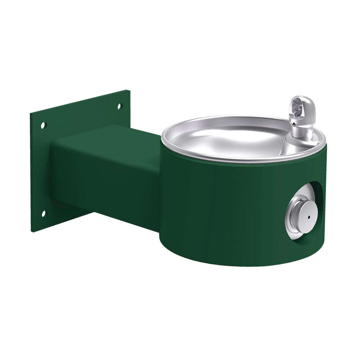 Elkay Outdoor Fountain Wall Mount, Non-Filtered Non-Refrigerated, Evergreen LK4405EVG