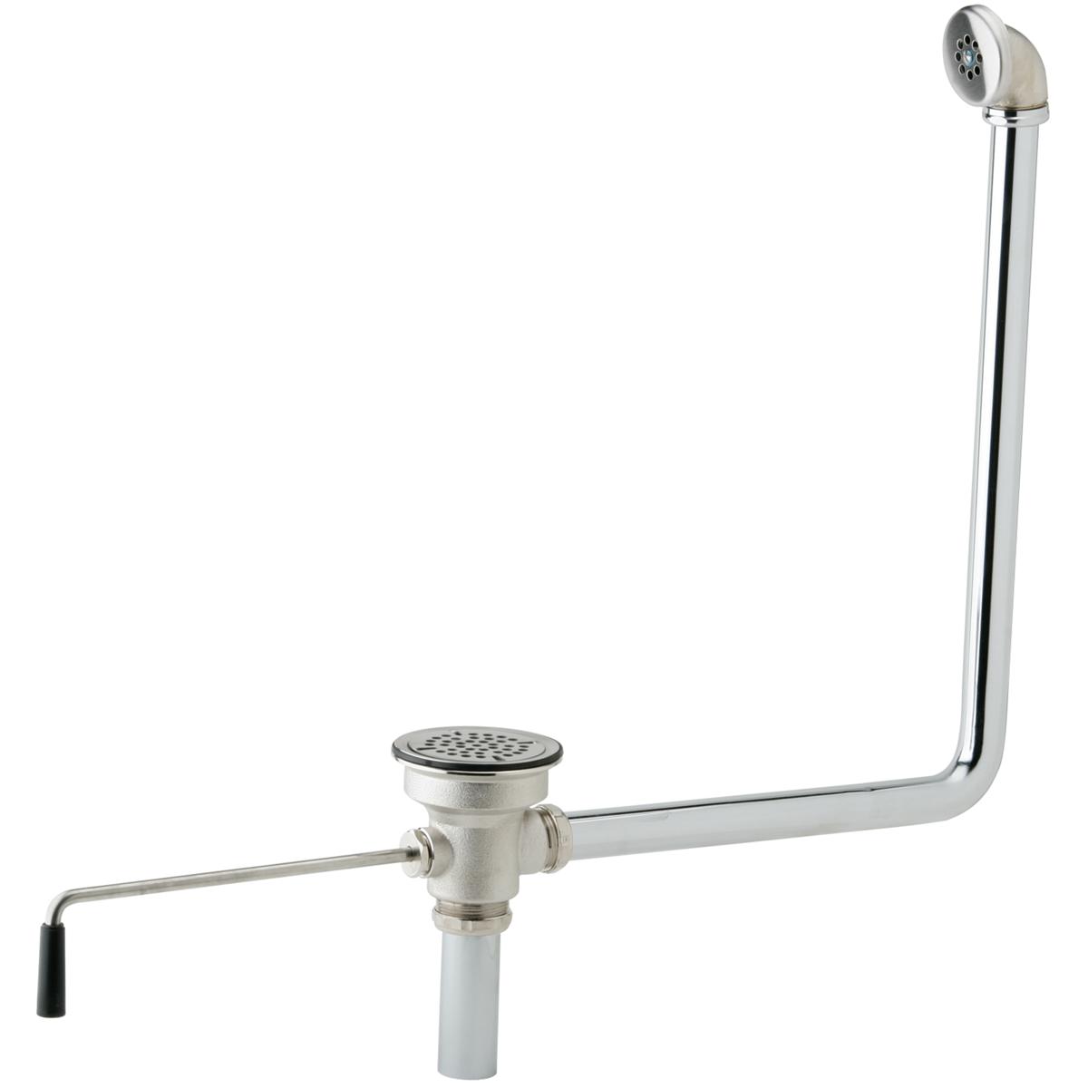 Elkay 3-1/2" Drain Fitting Rotary Lever Operated with Overflow LK87RT