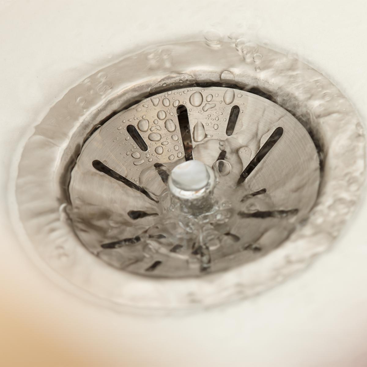 Elkay Deluxe 3-1/2" Drain with Satin Finish Type 304, Stainless Steel Body Strainer Basket Rubber Seal and Tailpiece LK99S