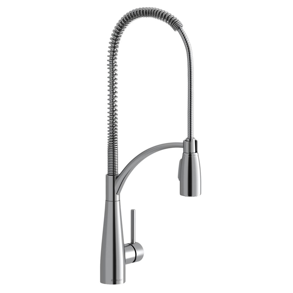Elkay LKAV4061CR Lead-Free Avado® Single Hole Kitchen Faucet with Semi-professional Spout Forward Only Lever Handle Chrome
