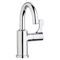 Elkay Single Hole 8-5/8" Deck Mount Faucet with Gooseneck Spout Lever Handle on Right Side Chrome LKD20858C