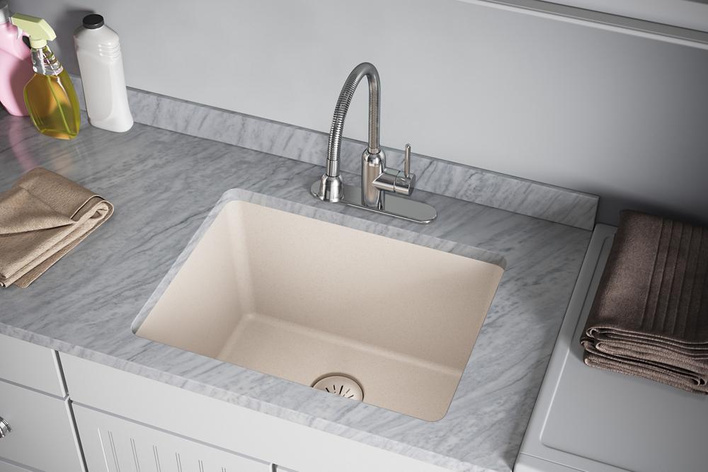 Elkay Quartz Perfect Drain Basket Strainer Only - Putty LKPDQSPT