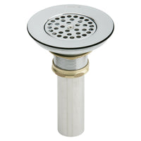 Elkay 3-1/2" Drain Type 304 Stainless Steel Body, Vandal Resistant Grid Strainer LKVR18B