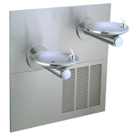 Elkay SwirlFlo Fountain Bi-Level Reverse ADA Filtered Refrigerated, Stainless LRPBM28RAK