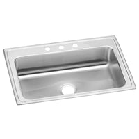 Elkay Lustertone Classic Stainless Steel 33" x 22" x 7-5/8", Single Bowl Drop-in Sink LRS33223