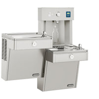 Elkay ezH2O Vandal-Resistant Bottle Filling Station & Bi-Level Cooler, Filtered, 8.0 GPH, Stainless Steel LVRCTL8WSK