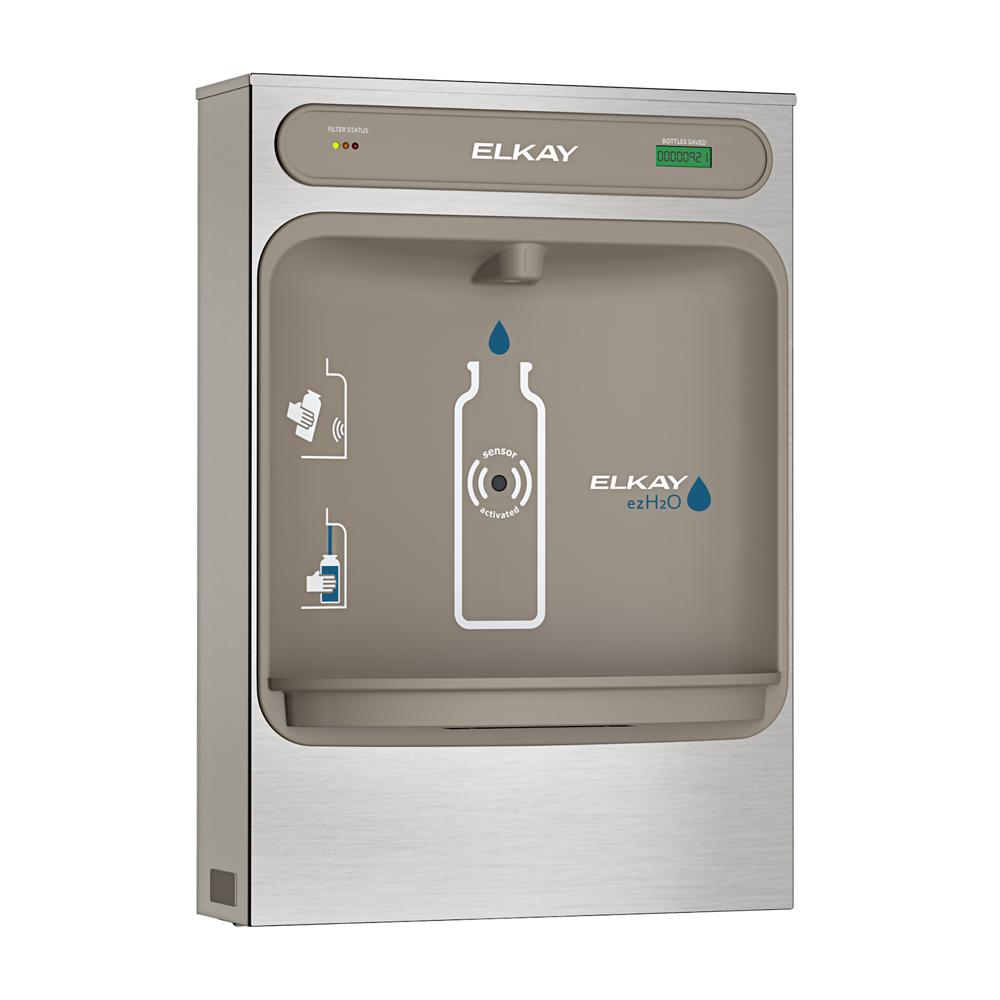 Elkay ezH2O Bottle Filling Station Surface Mount, Filtered, Stainless Steel LZWSSM