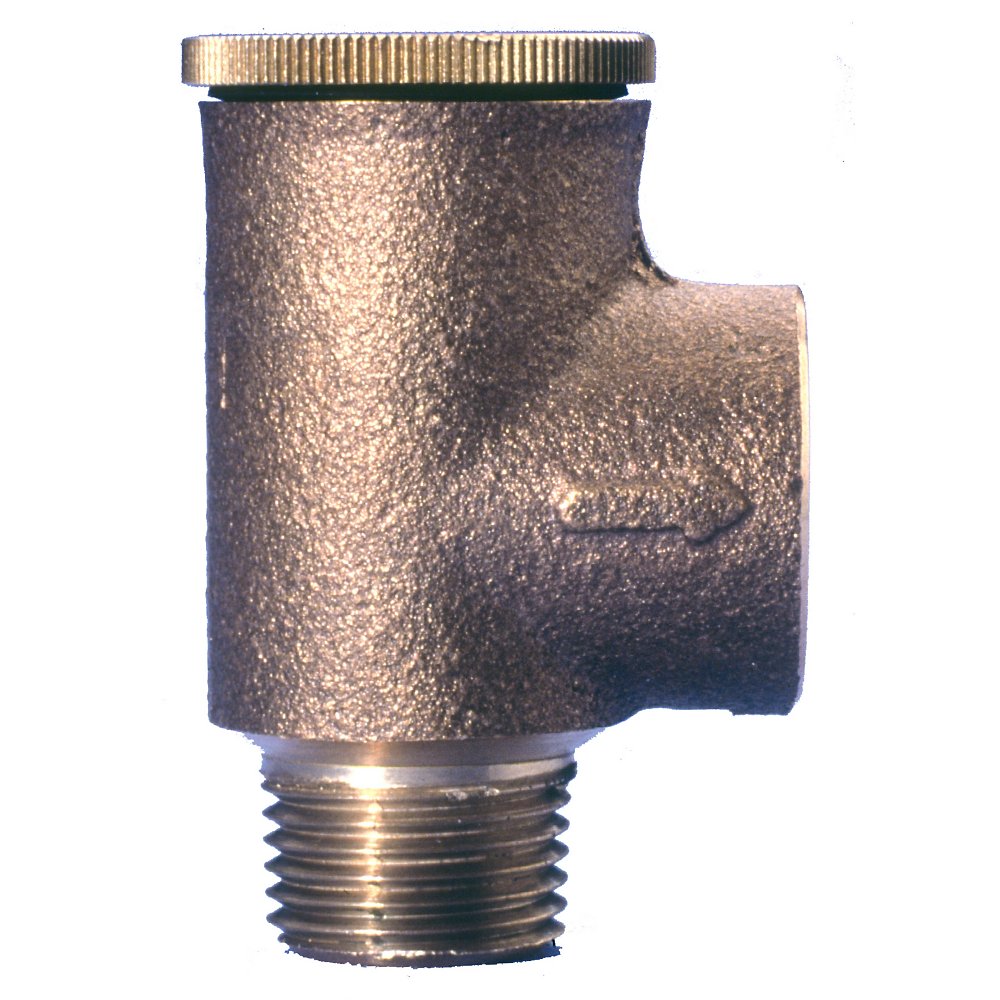 Zurn 34-P1520XL-100 3/4" Lead-Free Pressure Relief Valve, Non-Adjustable, Lead-Free Bronze, NPT