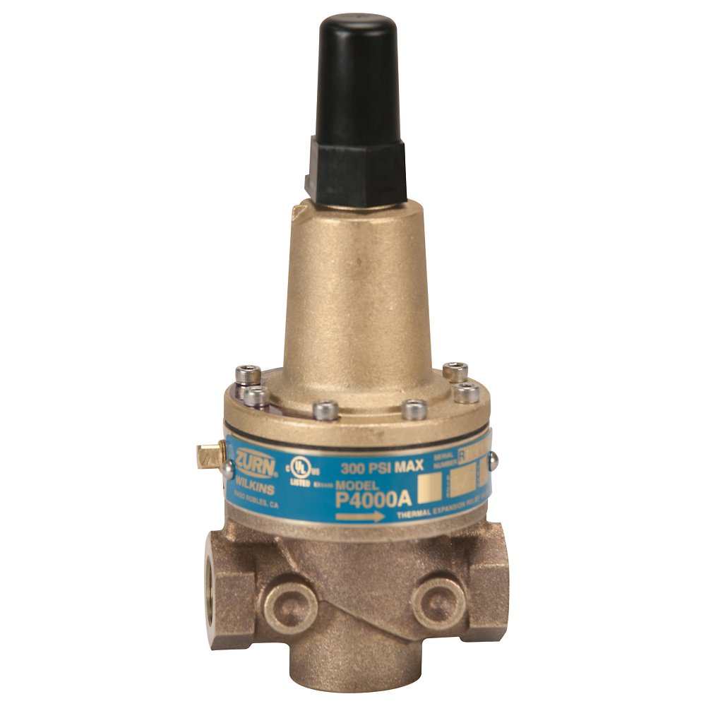 Zurn 34-P4000A 3/4" Pressure Relief Valve, Bronze