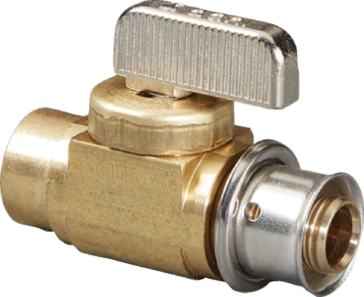 Viega 17260 1/2" Shutoff Valve (Pack of 10)